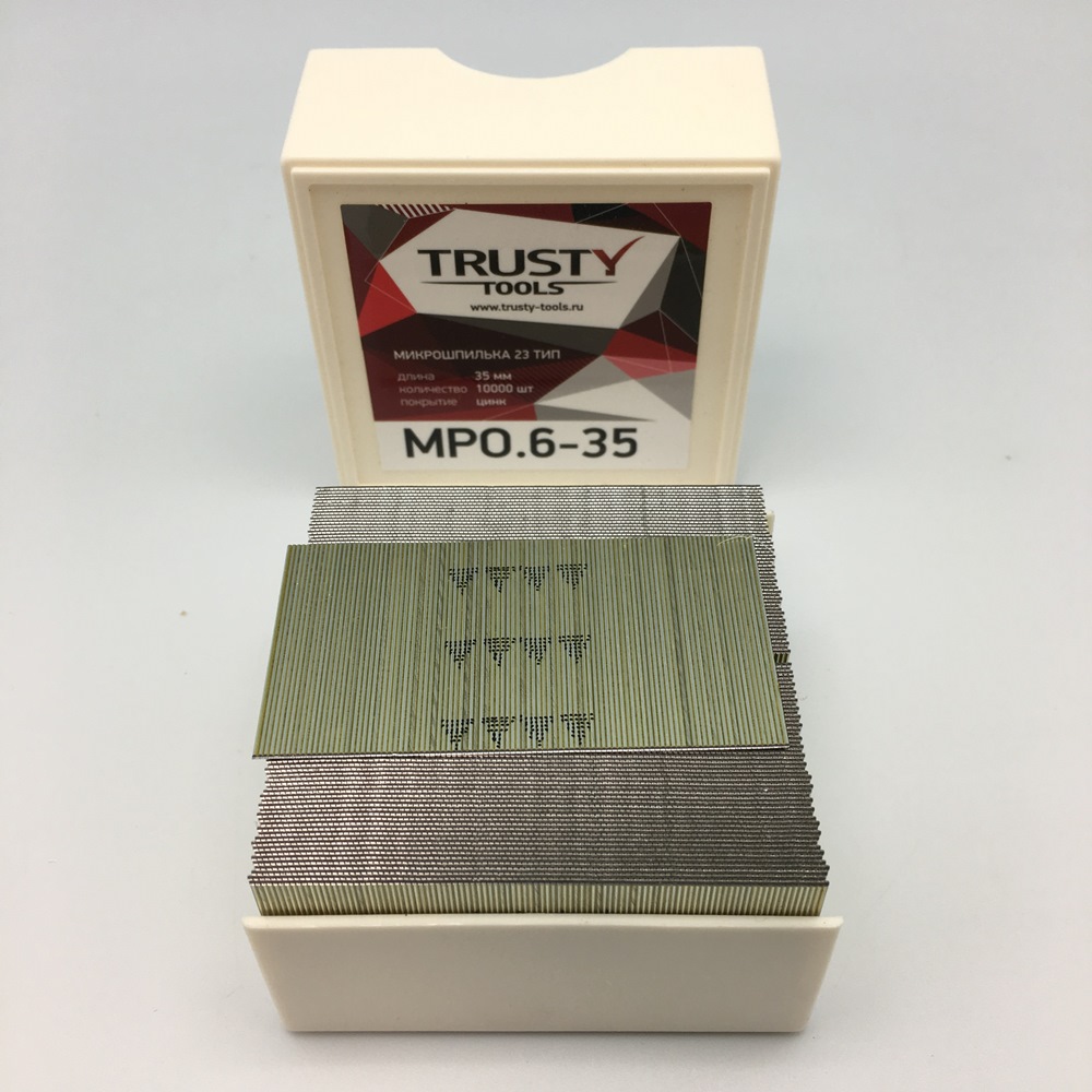 Микрошпилька 23ga 35 мм (10000 шт)