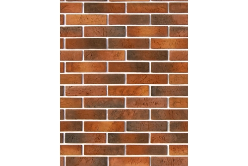 Рядовая плитка White Hills Design Терамо брик 353-70 с расшивкой 1,2 см