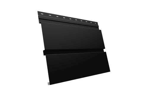 Квадро Брус Grand Line 0,5 Drap TX с пленкой RAL 9005 черный
