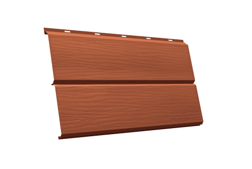 ЭкоБрус new 3D Grand Line 0,45 Drap RAL 8004 терракота