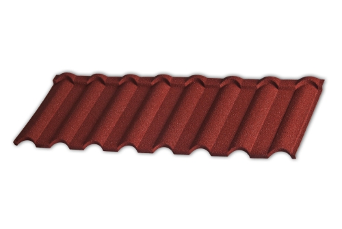 Лист композитной черепицы Gerard Milano spanish red