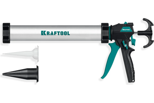 Пистолет для герметика Kraftool ULTRA универсальный закрытый 600мл (06677-60)