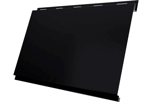Вертикаль 0,2 classic Grand Line 0,45 Drap с пленкой RAL 9005 черный