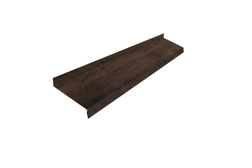 Отлив простой 100 Grand Line 0,45 Print-Double Elite Antique Wood (2м)