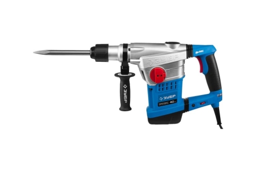 Перфоратор Зубр Профессионал SDS-Max 1250Вт, 40мм, кейс (ЗПМ-40-1250 ЭВК)