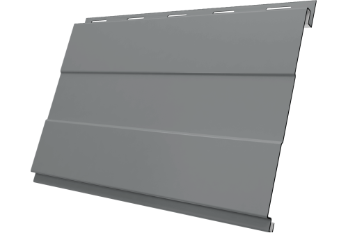 Вертикаль 0,2 prof Grand Line 0,5 Satin с пленкой RAL 7004 сигнальный серый