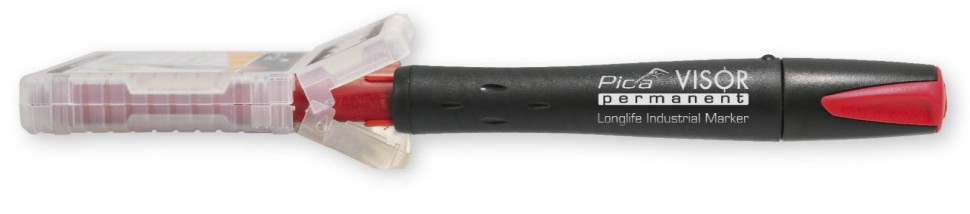 Сменные картриджи Pica 991/44 для маркера Pica Visor (жёлтые) 4 шт