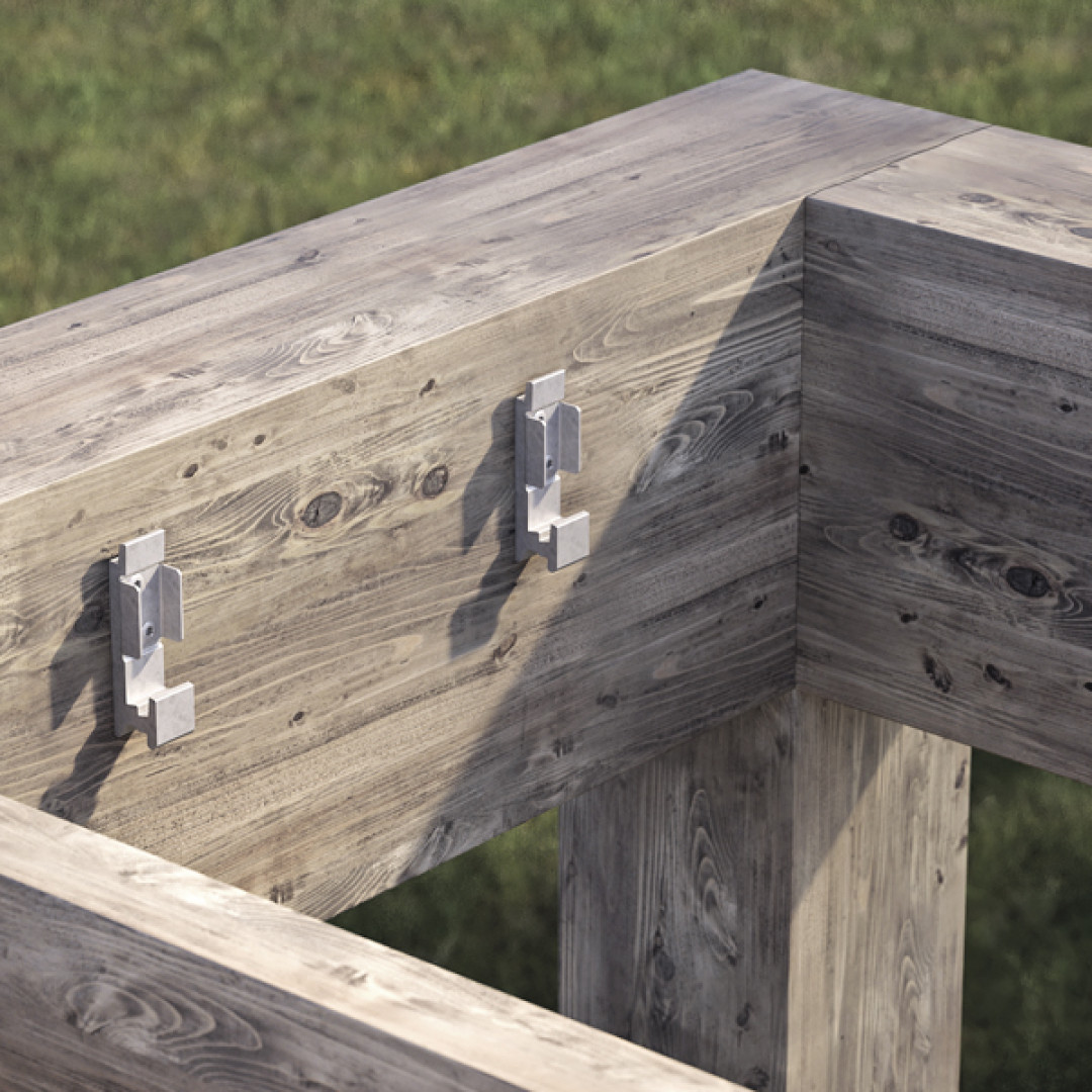 Соединитель LOCK T дерево-дерево 35x100x20  (2 шт)