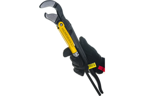 Ключ трубный Stayer Hercules-S Professional изогнутые губки №2, 1,5", 440мм