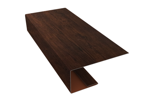 J-Профиль 18мм Grand Line 0,45 Print Premium Cherry Wood Dark FTC (3м)
