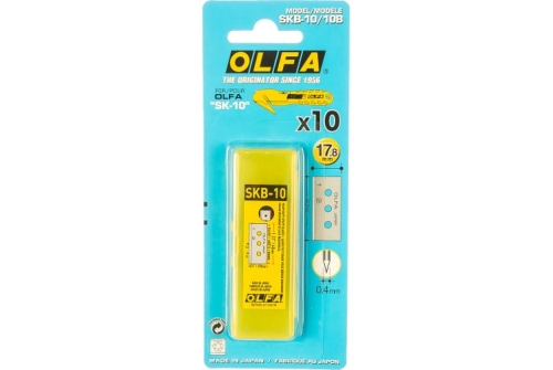 Лезвие специальное Olfa SKB-10/10B 17,8мм 10 штук (OL-SKB-10/10B)