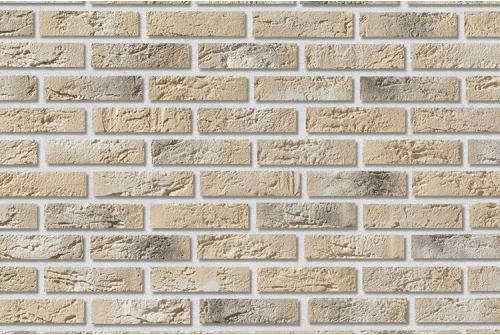 Рядовая плитка Leonardo Stone Париж-2 гипс 52 с расшивкой 1,2см