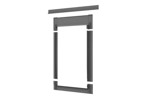 Оклад RoofLITE+ LSX для плоских кровельных материалов (до16 мм) 78x98