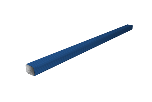Труба гофрированная Vortex Lite 76х102х3000мм PE RAL 5002 ультрамариново-синий