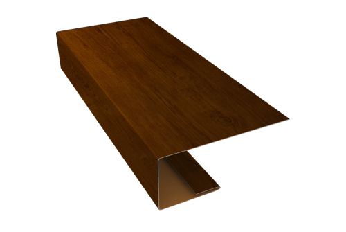 J-Профиль 18мм Grand Line 0,45 Print Premium Golden Wood Intense FTC (3м)