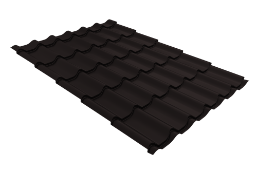 Профиль волновой Классик ("Classic") 0,45 Drap RAL 9005 черный