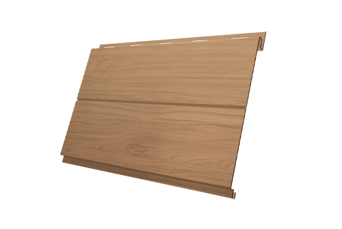 Софит металлический Вертикаль 0,2 line Grand Line 0,45 Print Elite с пленкой Honey Wood TwinColor