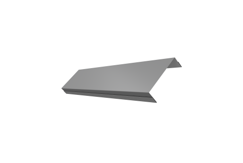 Ламель обратная 100 забора жалюзи Texas Grand Line 0,5 Satin RAL 9006бело-алюминиевый