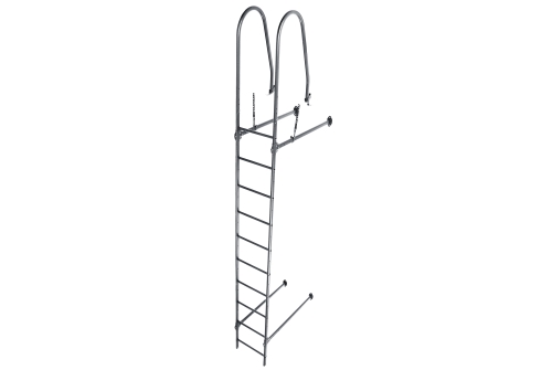 Лестница стеновая Grand Line RAL 7024 2,76м