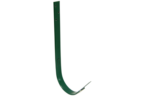Крюк длинный GL PU 125 мм RAL 6005 зеленый мох