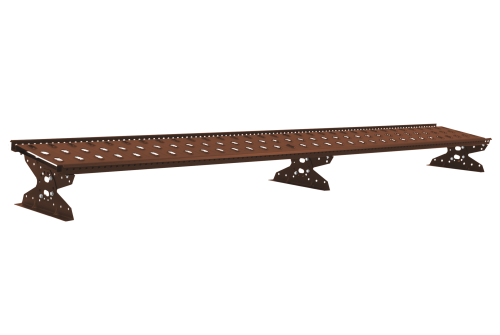 Мостик переходной Grand Line RAL 3009 3м