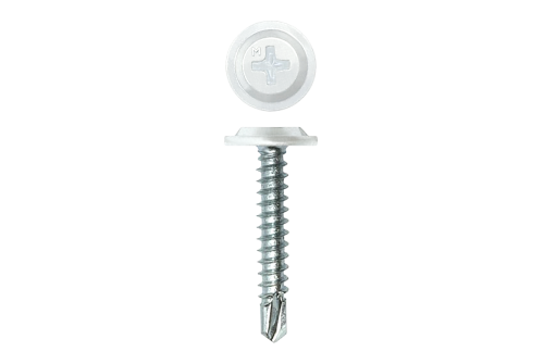 Саморез ПШС Daxmer Pro 4,2х25 (500 шт) шлиц PH2 RAL 9003