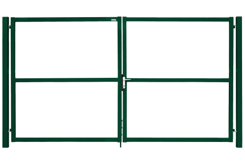 Ворота Colority Zinc Lock 2,0х4,0 RAL 6005