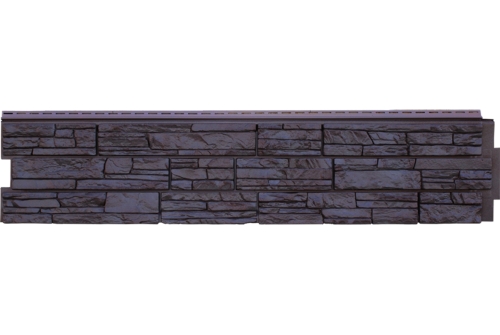 Панель ЯФАСАД Grand Line Крымский сланец NEW Premium Acryl уголь