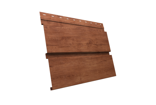 Квадро Брус Grand Line 0,45 Print Premium с пленкой Rowan Wood Intense FTC