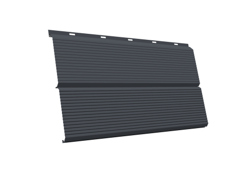 ЭкоБрус 0,345 Gofr Grand Line 0,5 Satin RAL 7024 мокрый асфальт