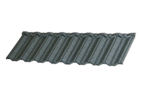 Лист композитной черепицы Gerard Classic dark silver