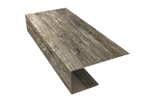 J-Профиль 18мм Grand Line 0,45 Print Elite Nordic Wood TwinColor (2м)