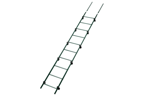 Лестница кровельная Grand Line RAL 6005 2,76м
