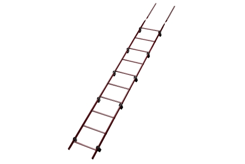 Лестница кровельная Grand Line RAL 3005 2,76м