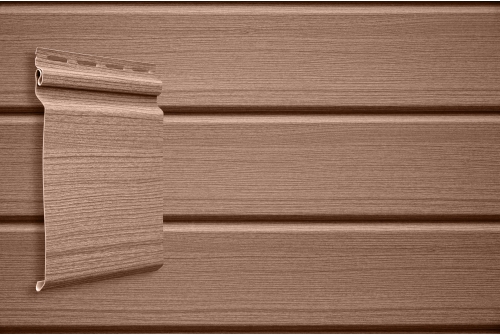 Сайдинг Natural-брус Grand Line Tundra рябина (3,0м)