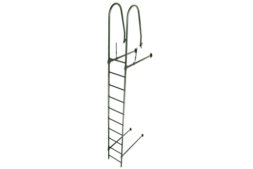 Лестница стеновая Grand Line RAL 6020 2,76м