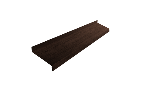 Отлив простой 100 Grand Line 0,45 Print-Double Premium Antique Wood (3м)
