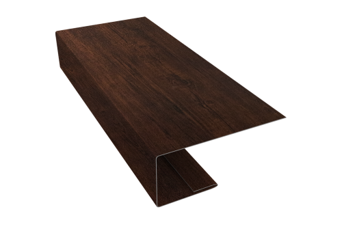 J-Профиль 18мм Grand Line 0,45 Print-Double Premium Cherry Wood Dark F (3м)