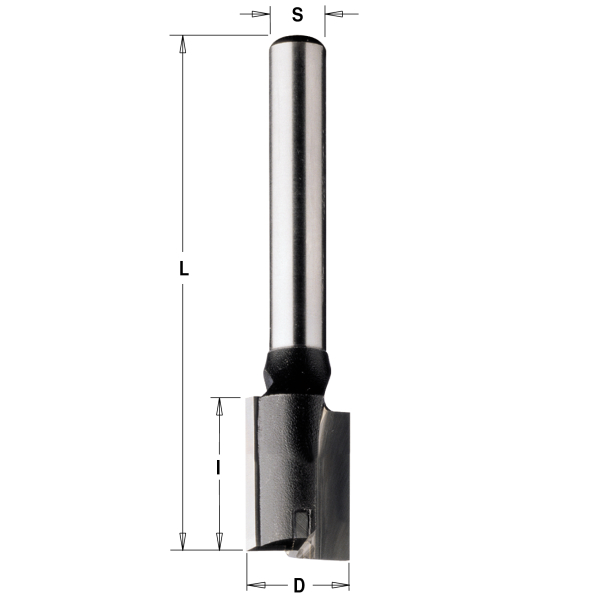 Фреза пазовая CMT 20x30x70 RH, Z2+1, S8