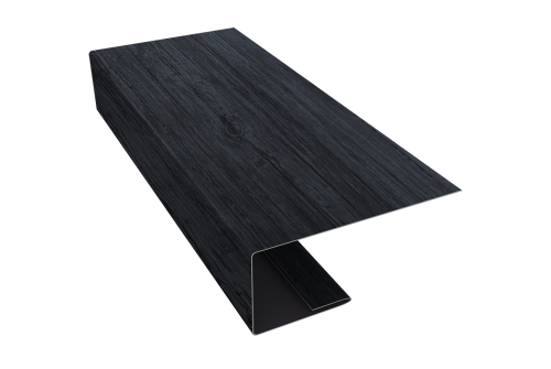 J-Профиль 18мм Grand Line 0,45 Print Premium Grey Wood TwinColor (3м)