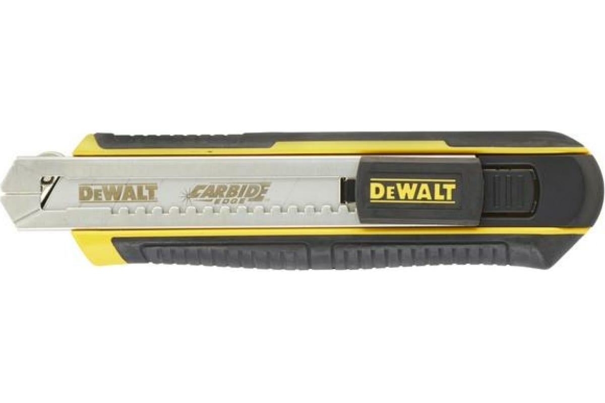 Нож с сегментированным лезвием DeWalt 18 мм (кассетный) +3 лезвия