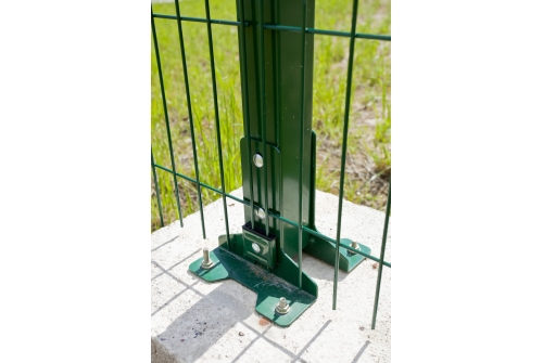 Комплект из 2-х оснований для столба RAL 6005