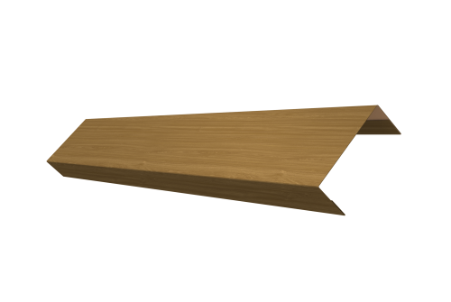 Ламель обратная 50 забора жалюзи Texas Grand Line 0,45 Print Elite Honey Wood TwinColor