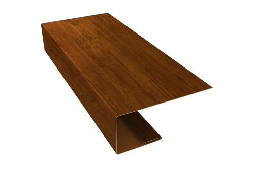 J-Профиль 18мм Grand Line 0,45 Print Elite Golden Wood TwinColor (3м)