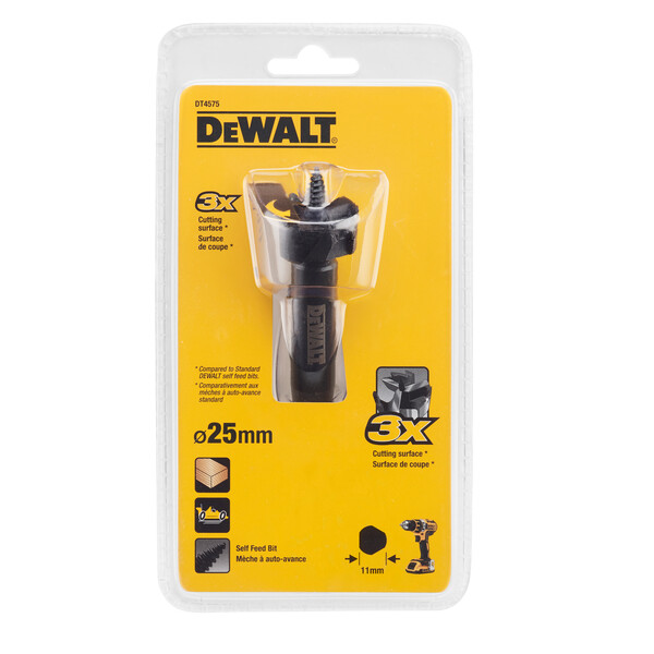 Сверло Форстнера DeWalt 25 мм