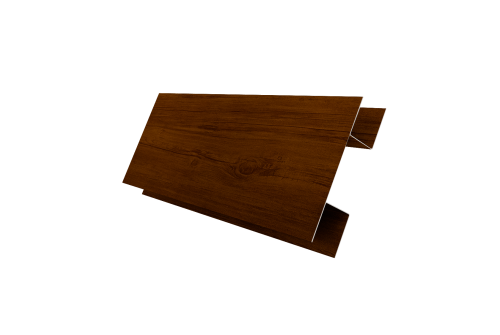 Планка H-образная Блок-Хаус new Grand Line 0,45 Print-Double Premium Golden Wood Intense F (3м)