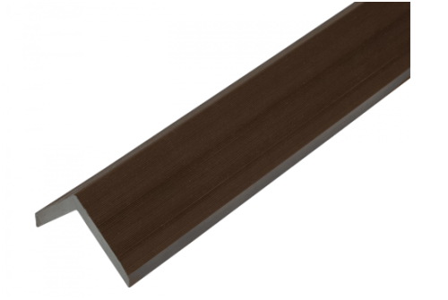 Профиль угловой CM Cladding 2000х70х70х8мм spicy brown (спайси браун)