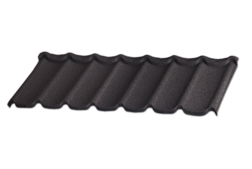 Лист композитной черепицы Gerard Diamant deep black