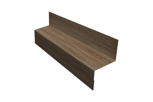 Отлив межэтажный 35 Grand Line 0,45 Print Elite White Wood TwinColor (2м)