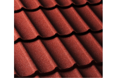 Лист композитной черепицы Gerard Diamant spanish red